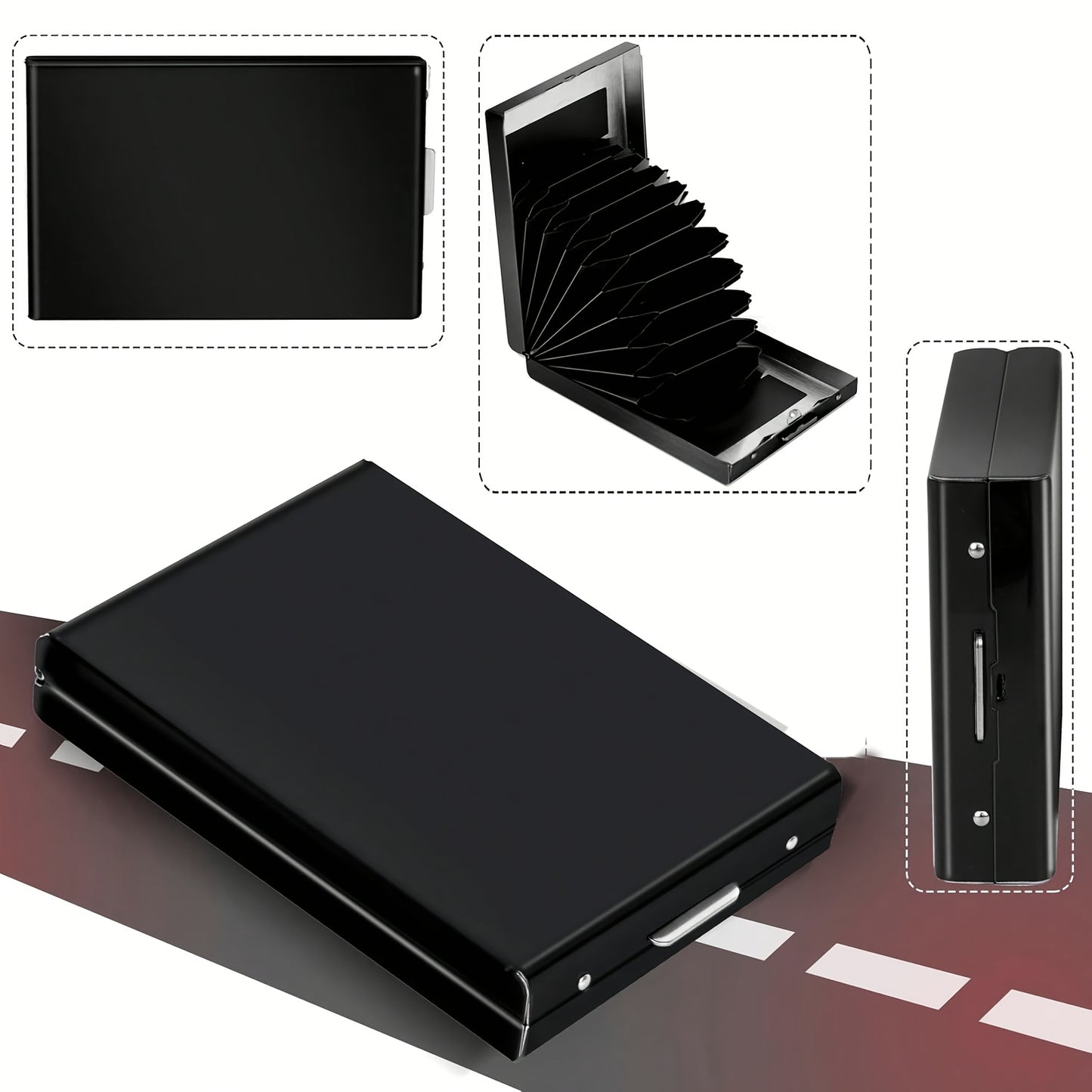 RFID 10 slot Men's or Women's Credit Card Holder