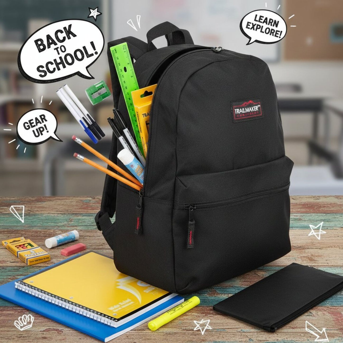 20 Piece School Supply Kit