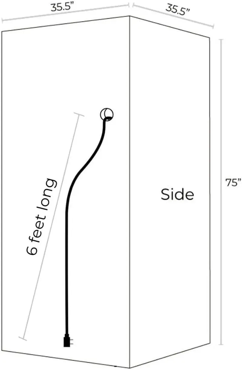 Joyous 1 Person Low EMF Far Infrared Sauna in Canadian Hemlock Wood