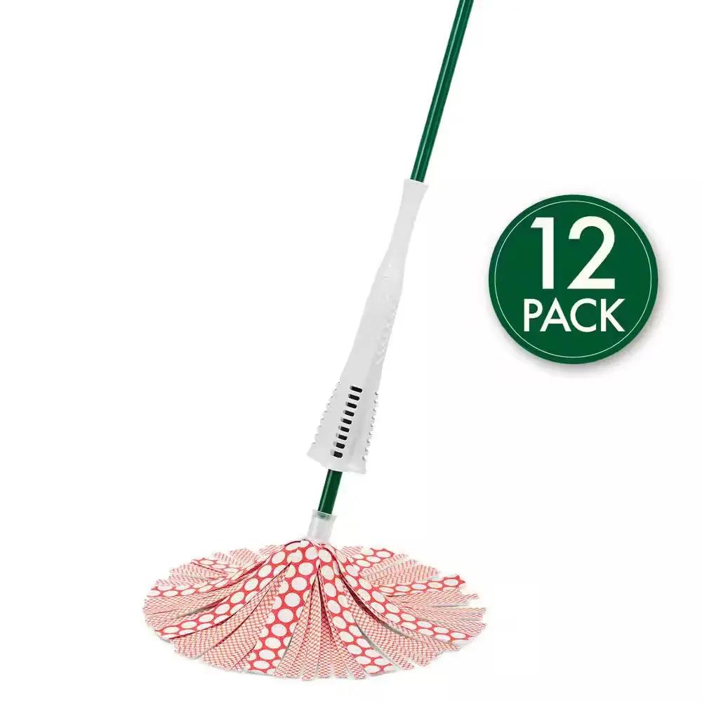 Wonder Microfiber Wet Mop with Built-In Wringer