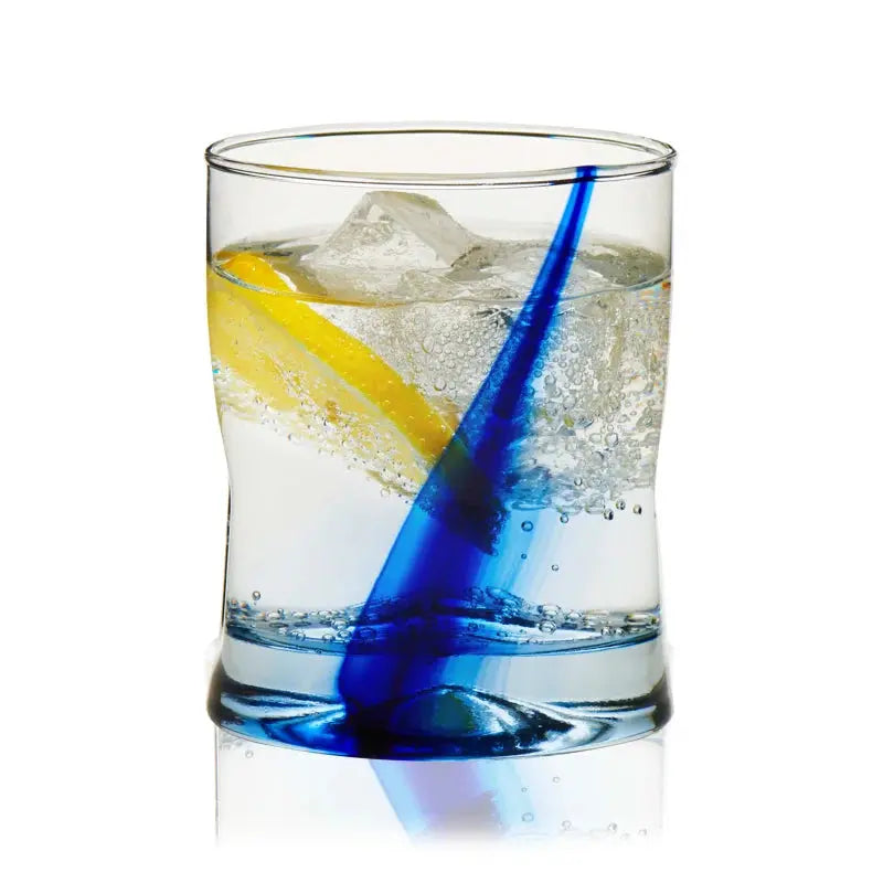 Blue Ribbon Impressions 16-Piece Tumbler and Rocks Glass Set