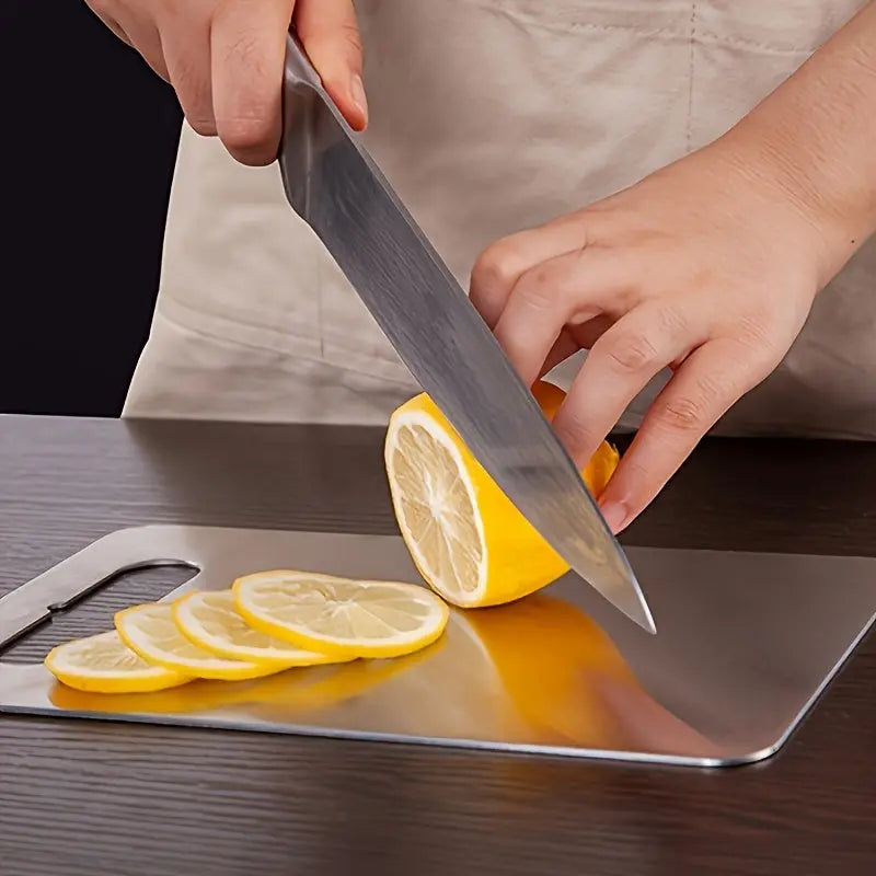 4pcs Heavy-Duty Commercial Home Kitchen Cutting Board with knife