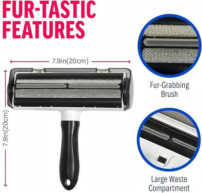 The Miracle Brands Pet Hair & Lint Remover – Reusable Self-Cleaning Roller Brush themiraclebrands.com