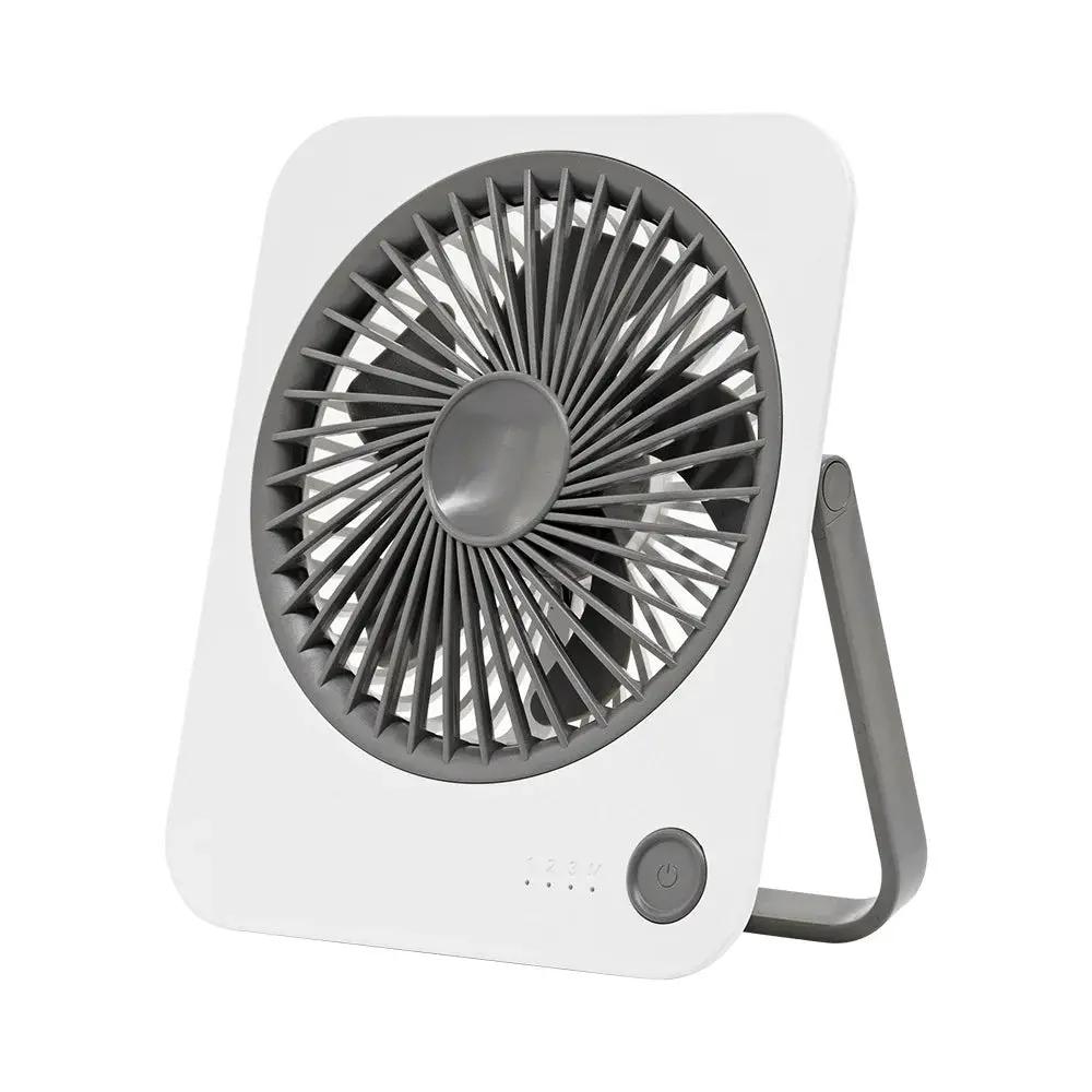 Stay cool anywhere with our 4-Speed Ultra-Thin Rechargeable Desk Fan! 🌬️💨 #PortableComfort #StayCool