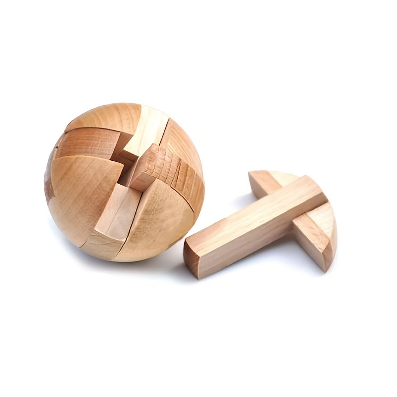 Puzzle Magic Ball | Plywood Brain Teaser
