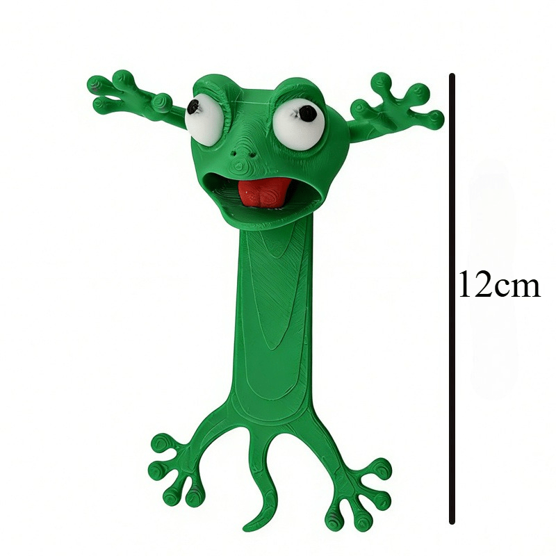 3D Frog Bookmark