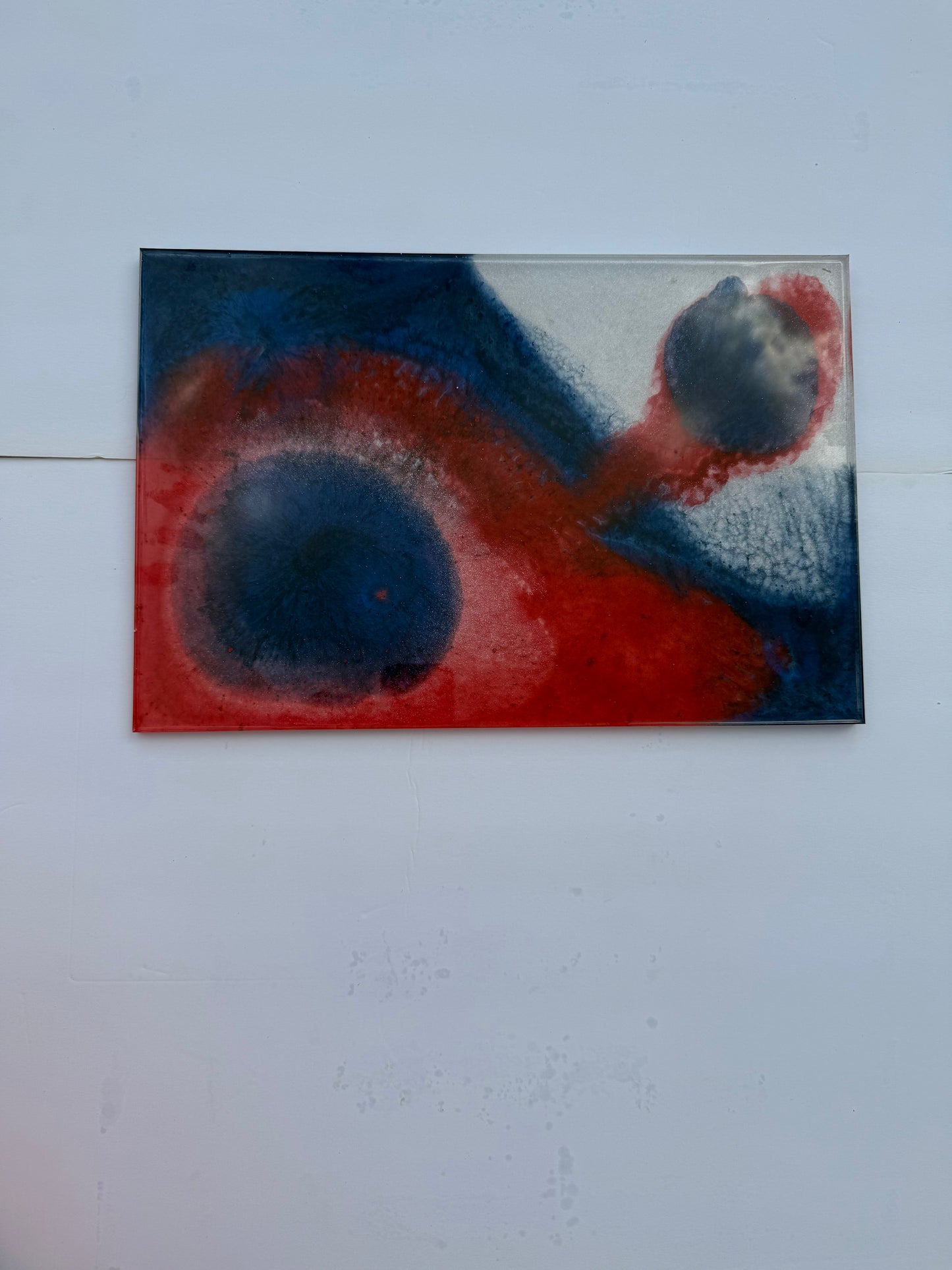 18x12” Epoxy Charcuterie Board, Handmade Resin Serving Tray