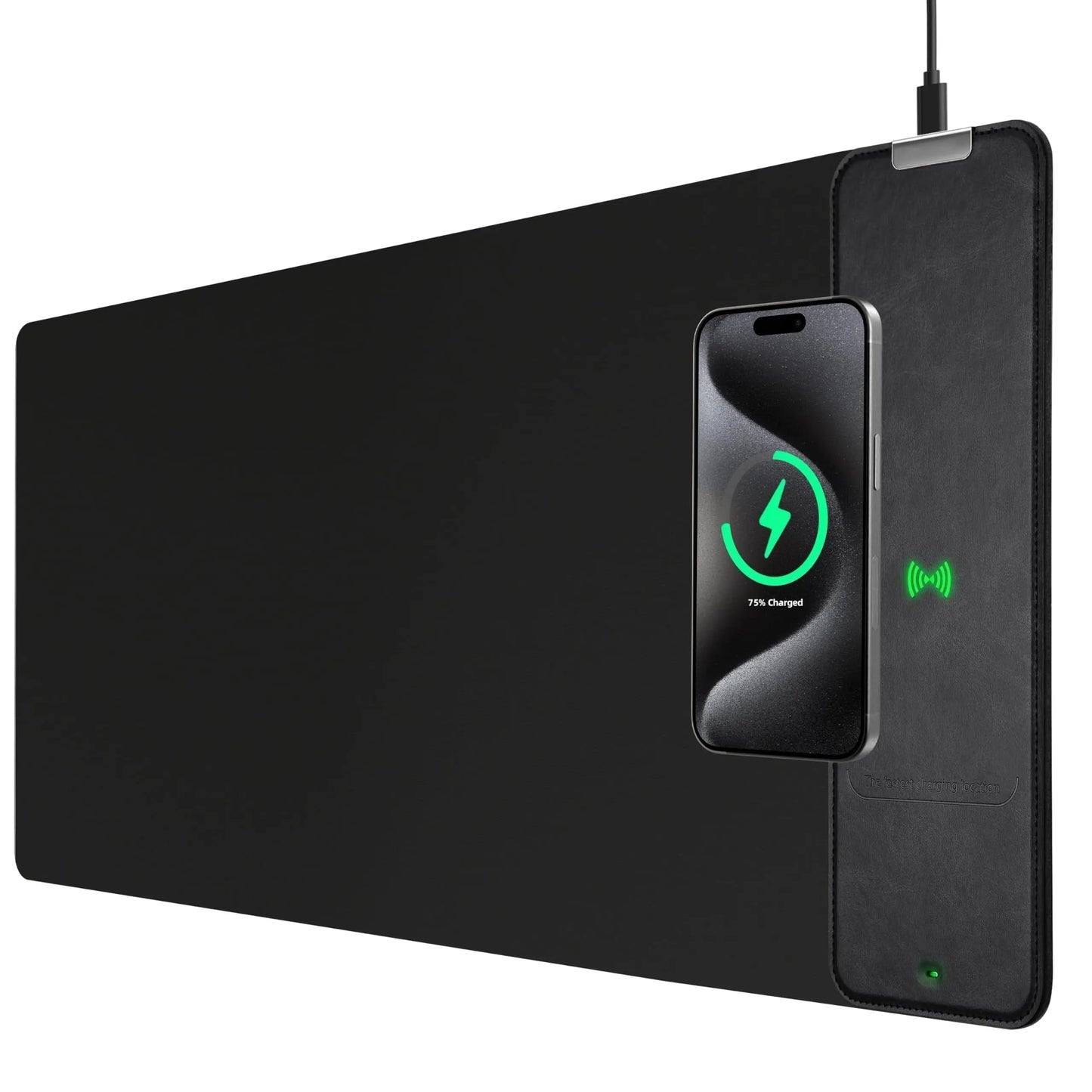 Mouse Pad of Power: The RGB Light Show that Charges Your Mouse While You Pretend to Work!