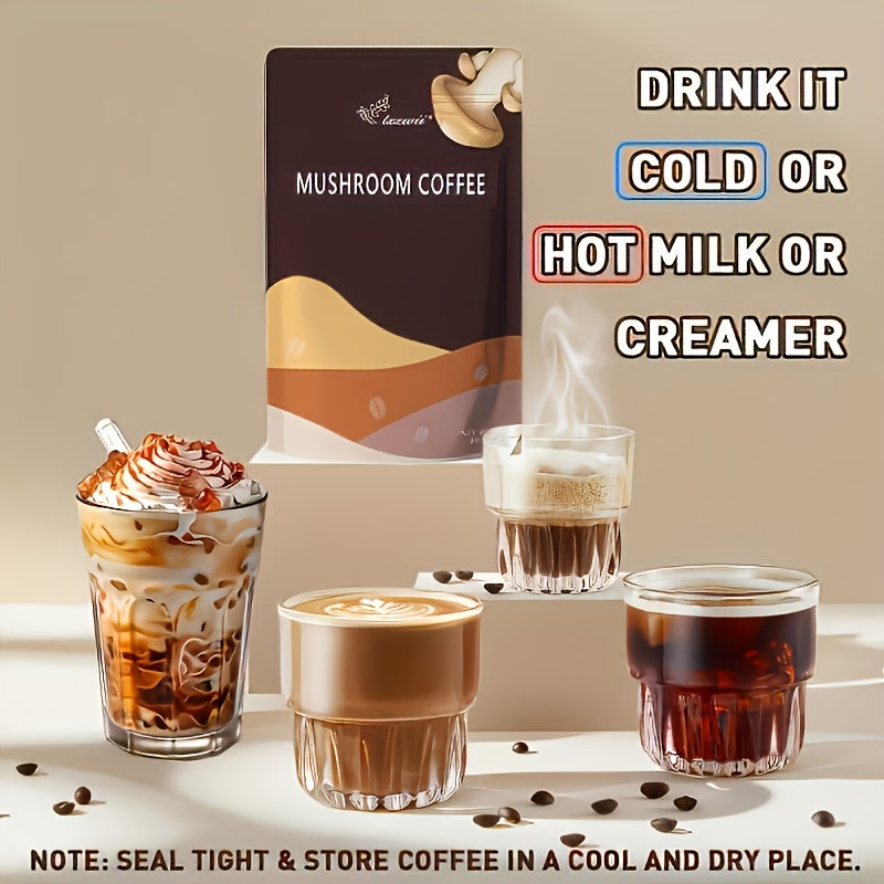 Instant Coffee Made With 6 Adaptogenic Mushrooms