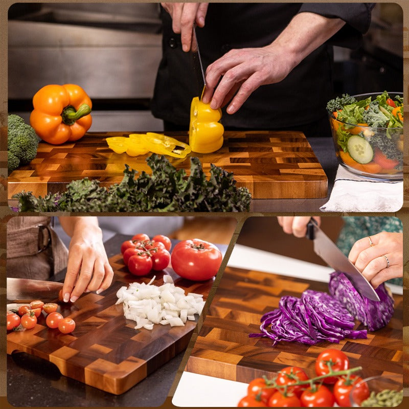 End Grain Cutting Board - Family Heirloom