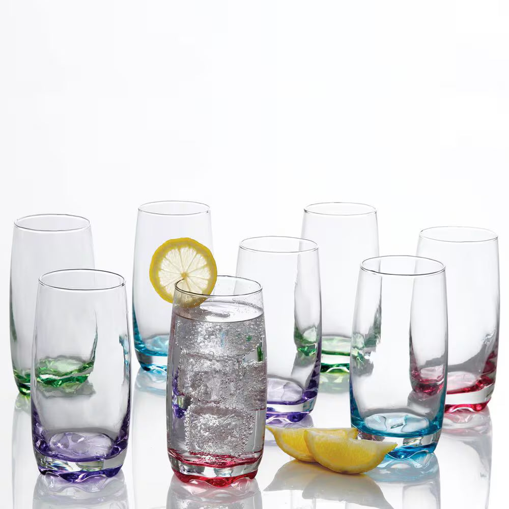 8 Piece Karissa Tumbler Set- 13oz- 4 Assortments