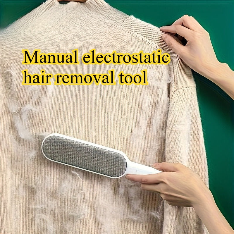 1pc Anti-Static Double-Sided Multi-Purpose Clothing Cleaning Brush