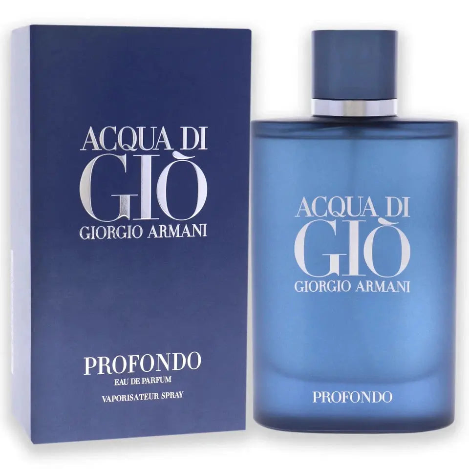 Giorgio Armani Acqua Di Gio PROFONDO Parfum Men 4.2oz 125ml FAST SHIPPING AK