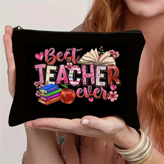 Teacher-Themed Travel Cosmetic Bag O3D