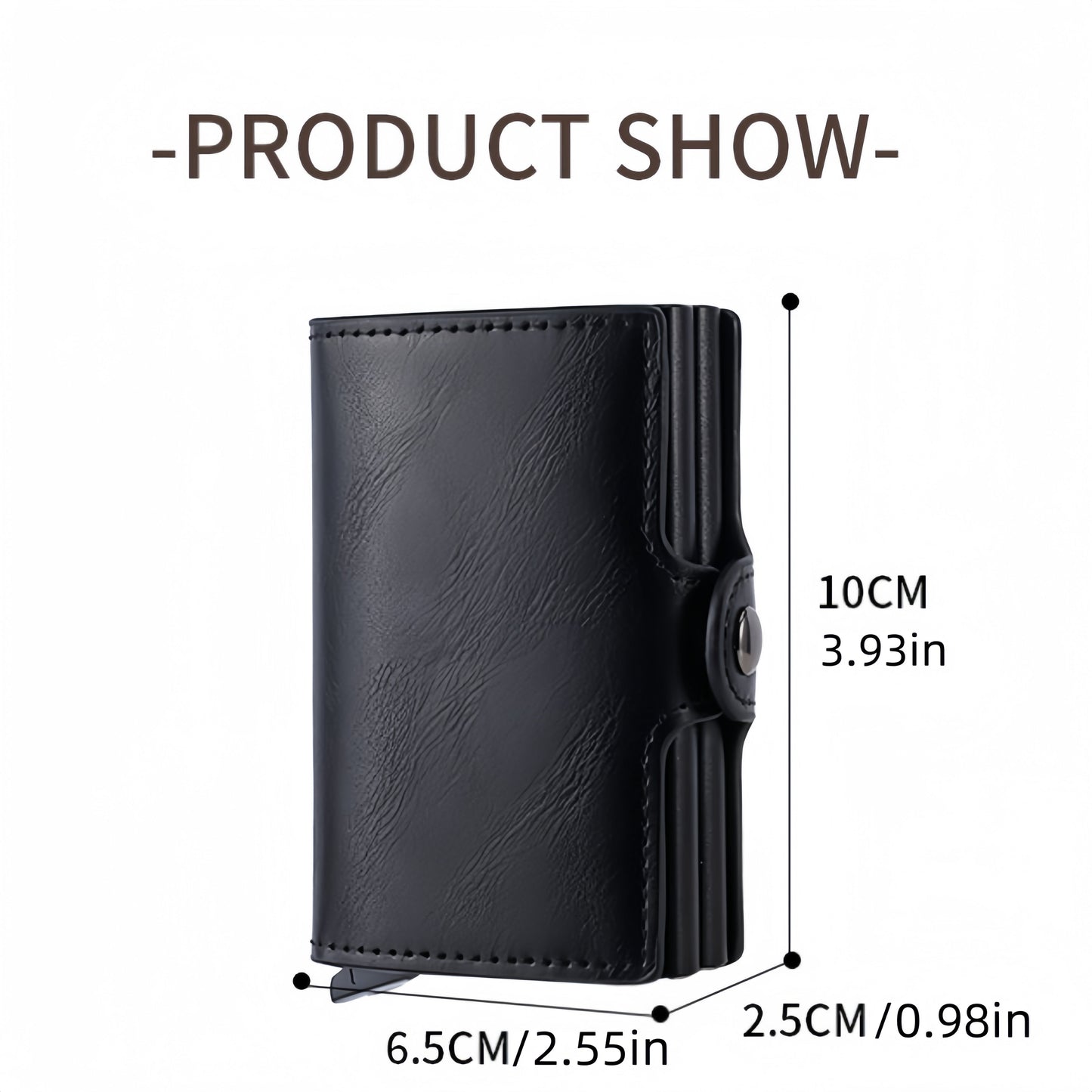 1pc Minimalist Wallet, Multi-Functional Anti-RFID Blocking O3D