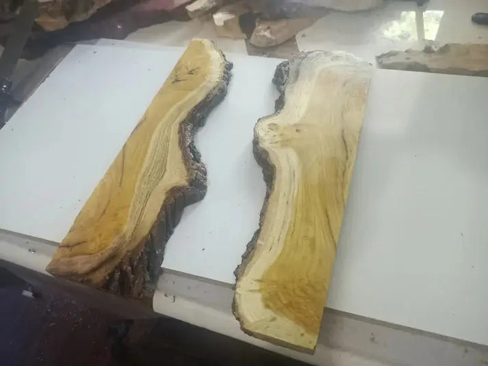 Live Edge Mulberry Wood Slabs for River Table 20" - Our3Designs