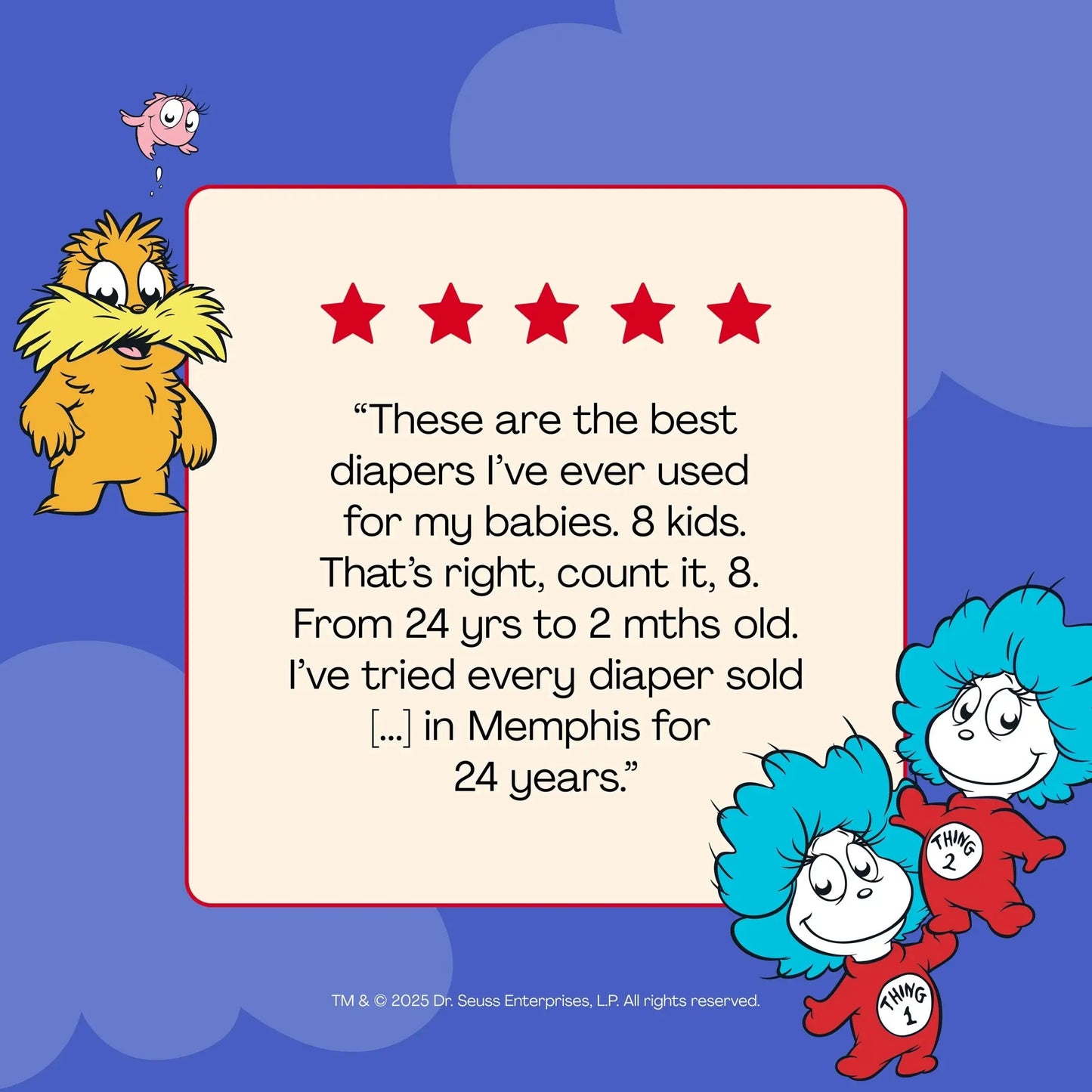 Ultimate Dr. Seuss Size 3 Diapers Club Box - 66 Count of Supreme Comfort & Protection for Your Baby! 🌈👶💚