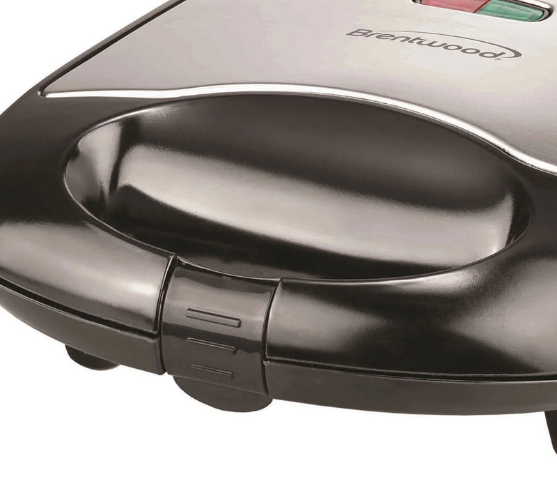 Savor Delicious Sandwiches With the Brentwood Nonstick Dual Sandwich Maker
