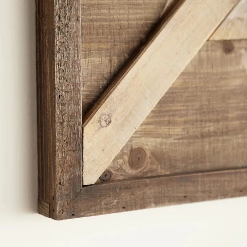 Artisan-Made Southwestern Geometric Wooden Wall Decor for Charming Home Accents