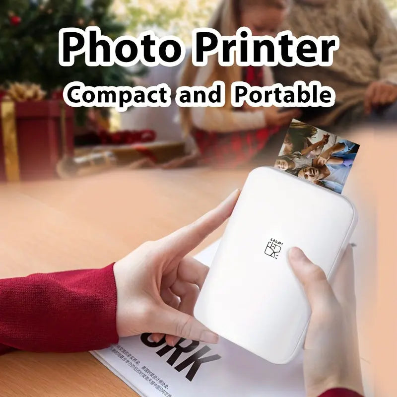 Wireless Portable Photo Printer Mini Color Printer for iOS/Android WooF WooF MeoW MeoW