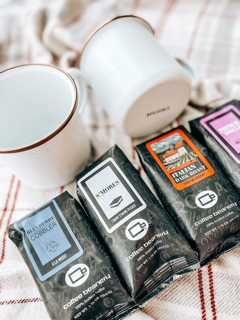 Indulge in our Chocolate Marshmallow Coffee Sampler! ☕️🍫 Perfect for a cozy treat! #CoffeeLovers #TasteTest