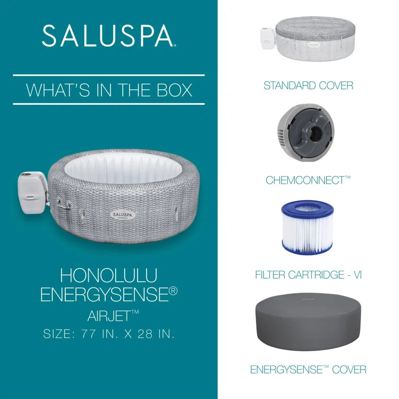 Saluspa Milan Airjet Inflatable Hot Tub