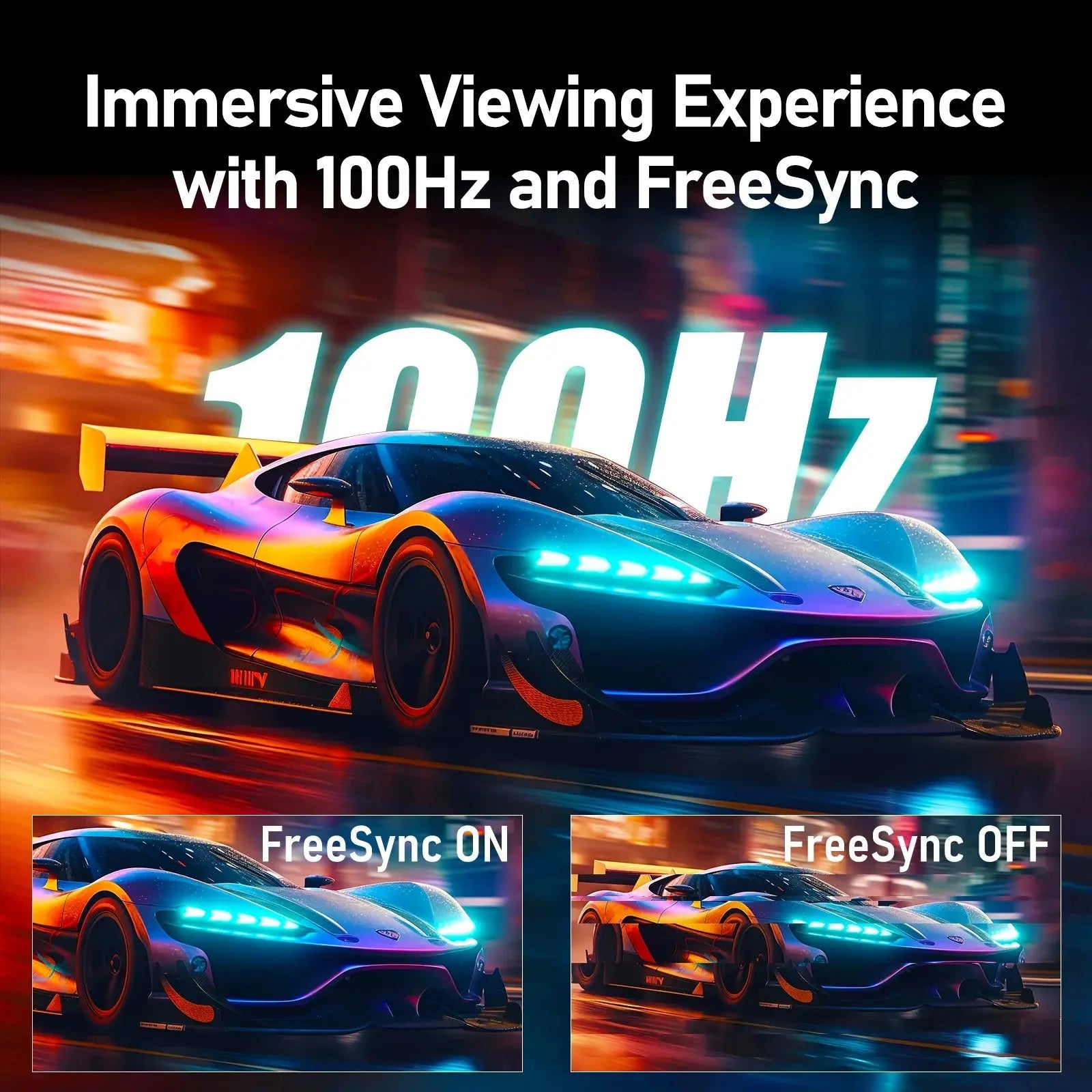 27-Inch Curved Gaming Monitor with 100Hz Refresh Rate and Built-In Speakers - FHD 1080P, Frameless Design in Elegant White