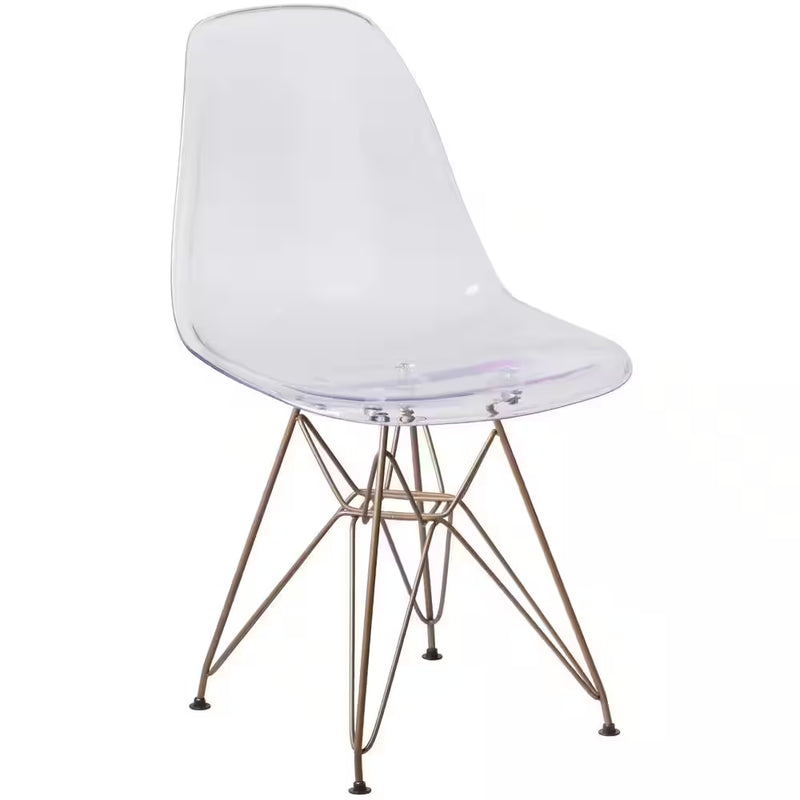 Clear Accent Chair