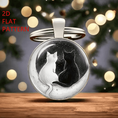 Stainless Steel Keychain | Inspirational Quote