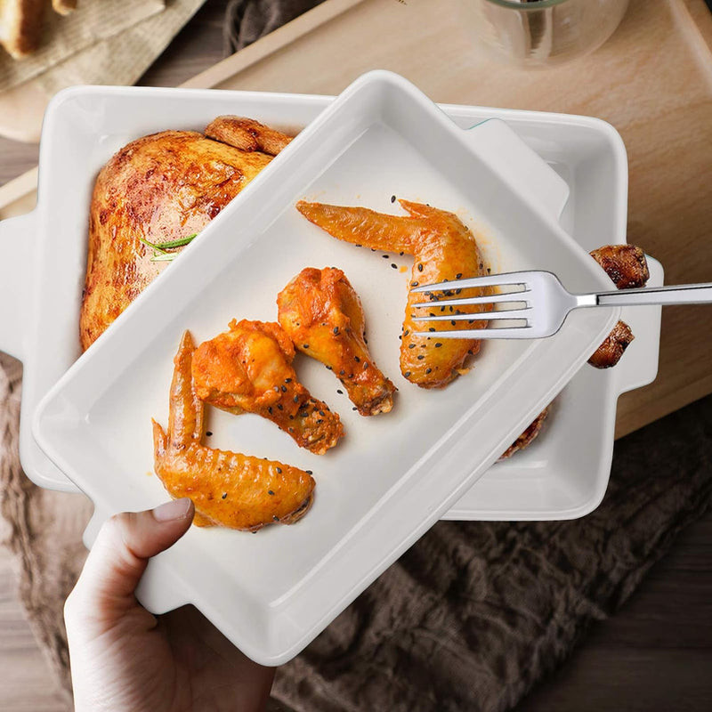 Upgrade Your Kitchen with Our 3-Piece Ceramic Baking Dish Set – Perfect for Lasagna, Cakes, and More! 🍽️✨