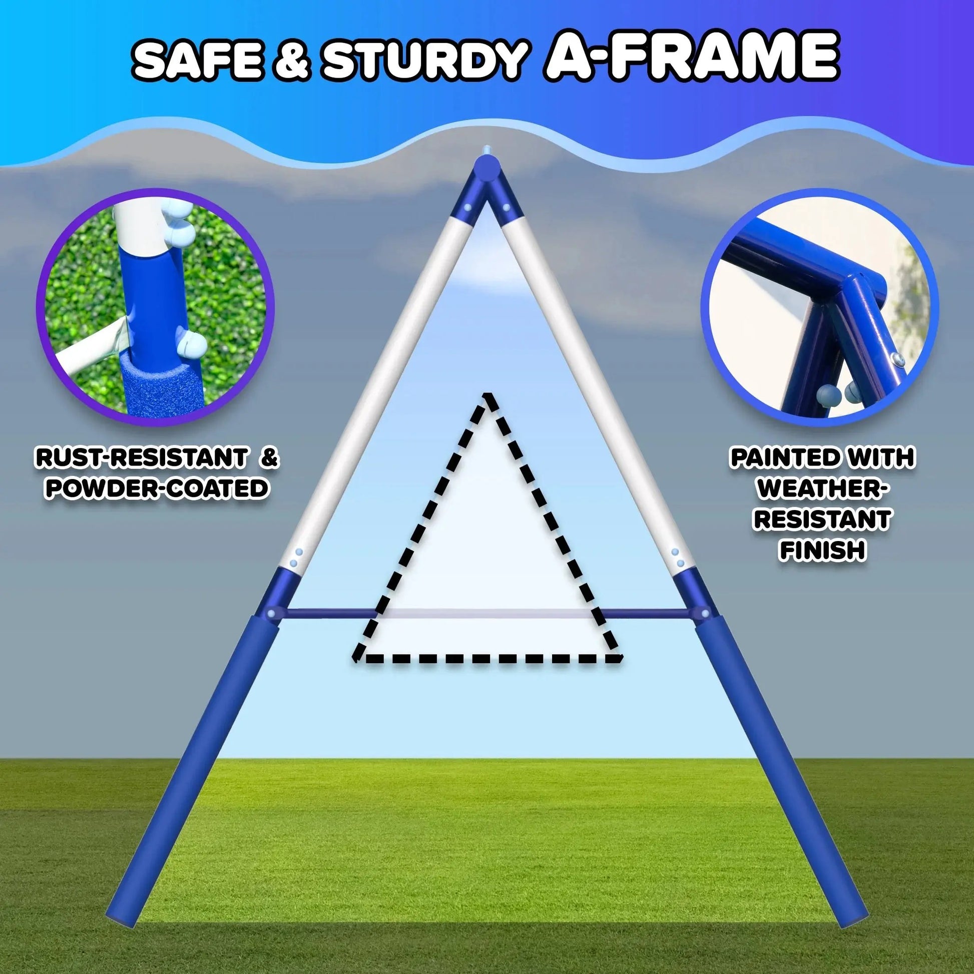 Swinging into Fun: The Ultimate Metal Playground for Tiny Tarzans with a Lifetime Slide Warranty and Bonus Anchors to Keep the Wild Ones Grounded!