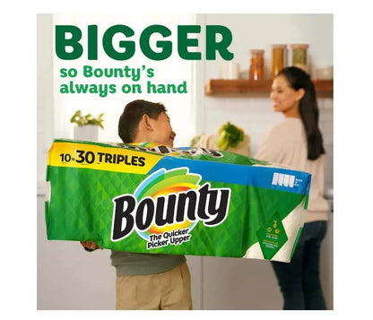 Bounty Paper Towels Select-a-Size, 4 Triple Rolls