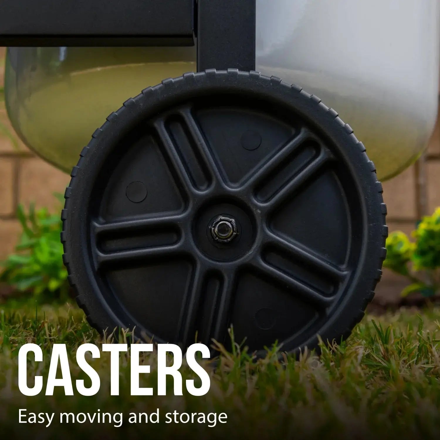 3 Burner Propane Gas Grill in Red