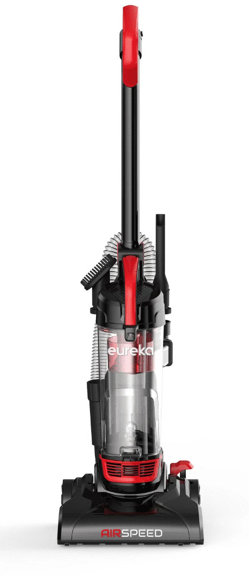 Air Speed Compact Bagless Upright Carpet & Hard-Floor Vacuum Cleaner, NEU102, Red, New