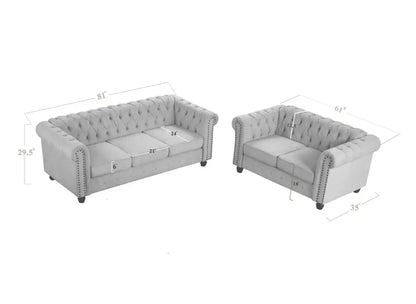 Bosworth Cheadle 2 - Piece Living Room Set
