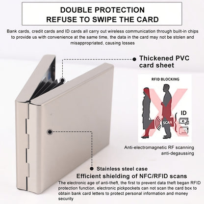RFID 10 slot Men's or Women's Credit Card Holder