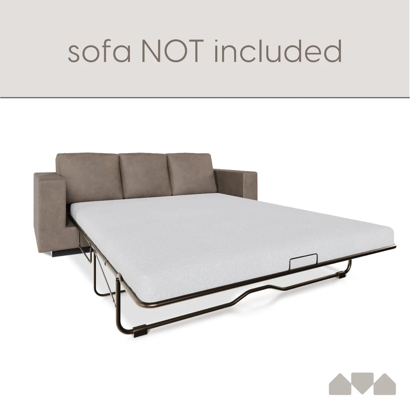 4.5-Inch Memory Foam Replacement Mattress for Queen Sleeper Sofa Couch Beds (Sofa Not Included)