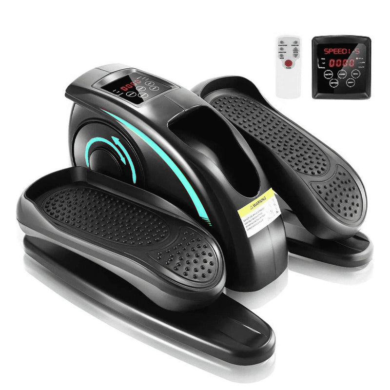 Revamp Your Fitness Routine with the Ultimate Under Desk Mini Elliptical! 🚴‍♀️💙 Perfect for Home or Office, Quiet & Portable with Remote Control and LCD Display! #HomeGym #FitnessGoals