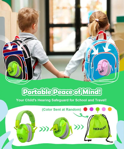 Keep the noise out and the fun in! 🎧💚 Check out our 032 2.0 Noise Cancelling Headphones for Kids - perfect for concerts, fireworks, and more! #SensoryProtection #KidsHeadphones