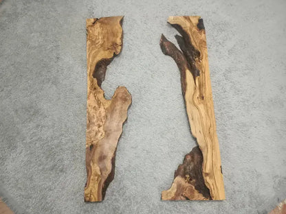 32"-40" Olive River Epoxy Slab Set - Our3Designs