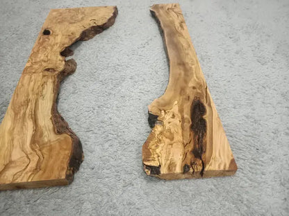 32"-40" Olive River Epoxy Slab Set - Our3Designs