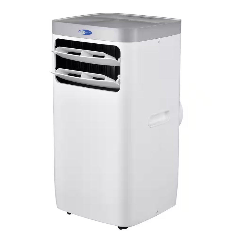 6,800 (DOE) BTU Portable Air Conditioner Cools 400 Sq. Ft. with Dehumidifier and Remote in White