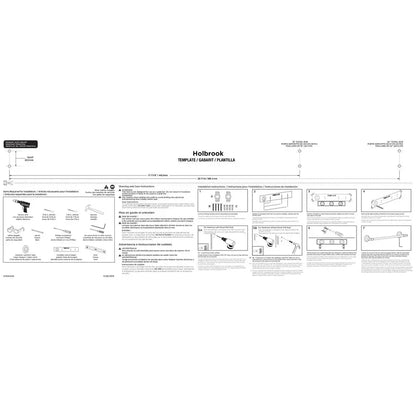 Holbrook 24" Double Towel Bar, Towel Holder, Oil Rubbed Bronze