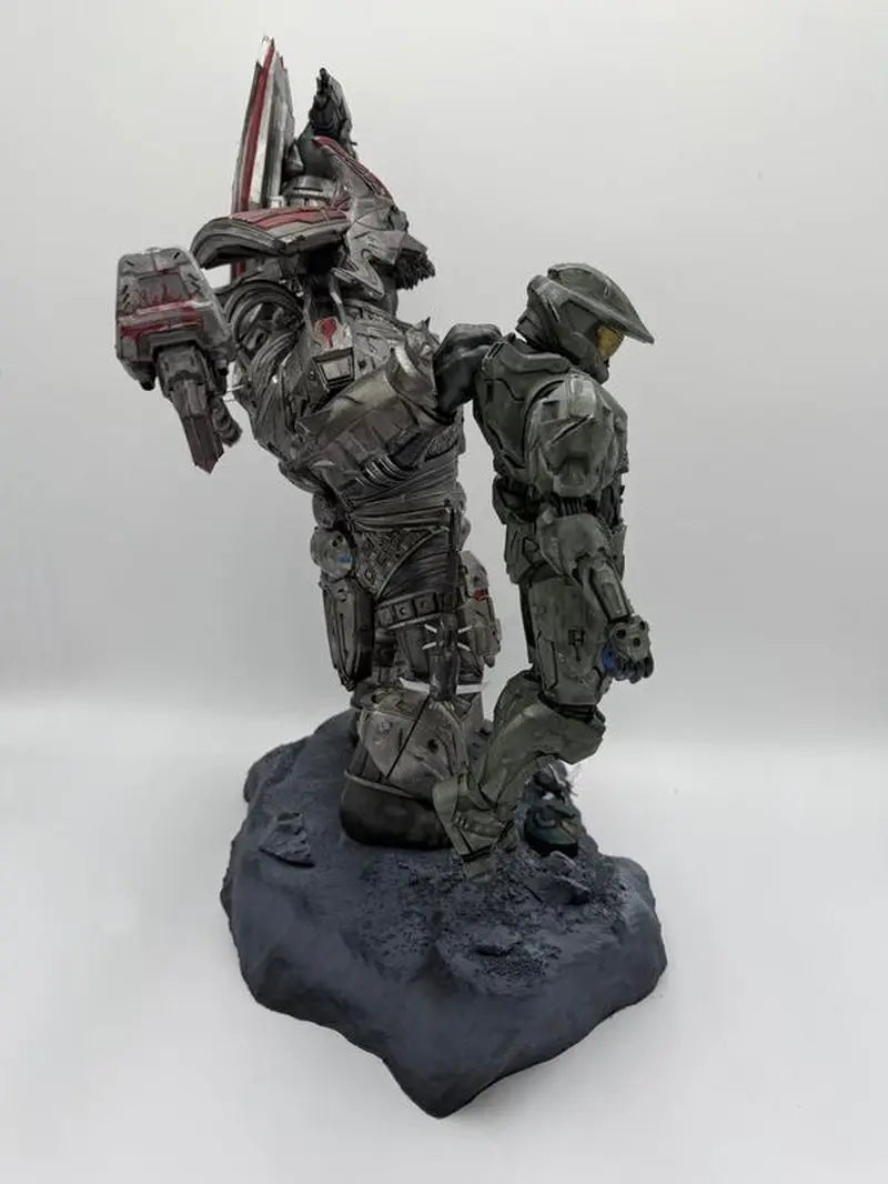 The House of Halo Believe Statue MASTERPIECE with Extra Weapons and Custom Stand $1300 OBO