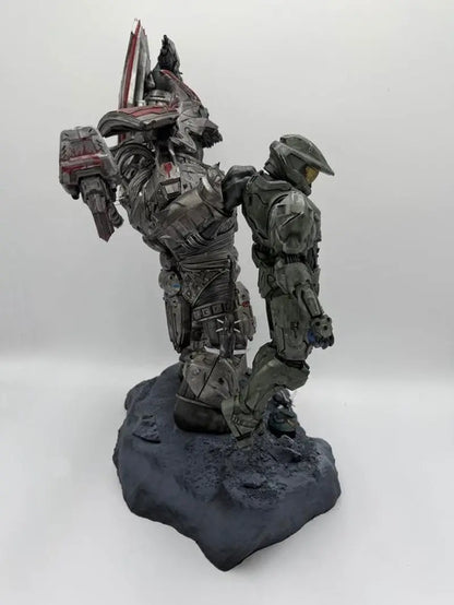 The House of Halo Believe Statue MASTERPIECE with Extra Weapons and Custom Stand $1300 OBO