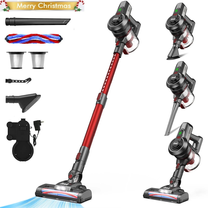Say goodbye to pet hair and dirt with our ultra-light 6-in-1 Cordless Vacuum Cleaner! 🧹✨ Perfect for carpets and hard floors! #CleanHome #PetLovers #VacuumMagic