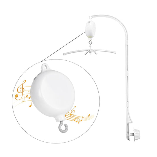 Enchanting 35-Inch Musical Baby Crib Mobile Arm with 3 Play Modes - Perfect for Boys & Girls!