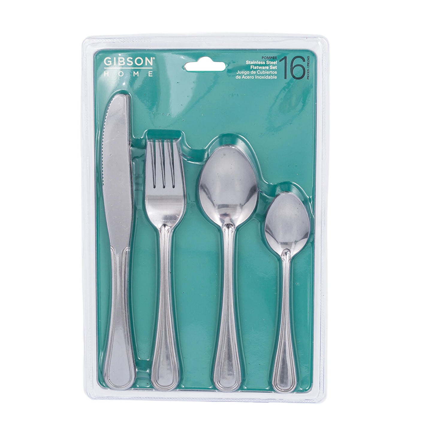 16pc Gibson Stainless Steel Flatware Set