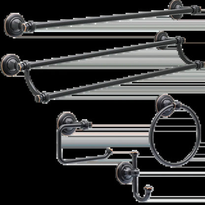 Holbrook 24" Double Towel Bar, Towel Holder, Oil Rubbed Bronze