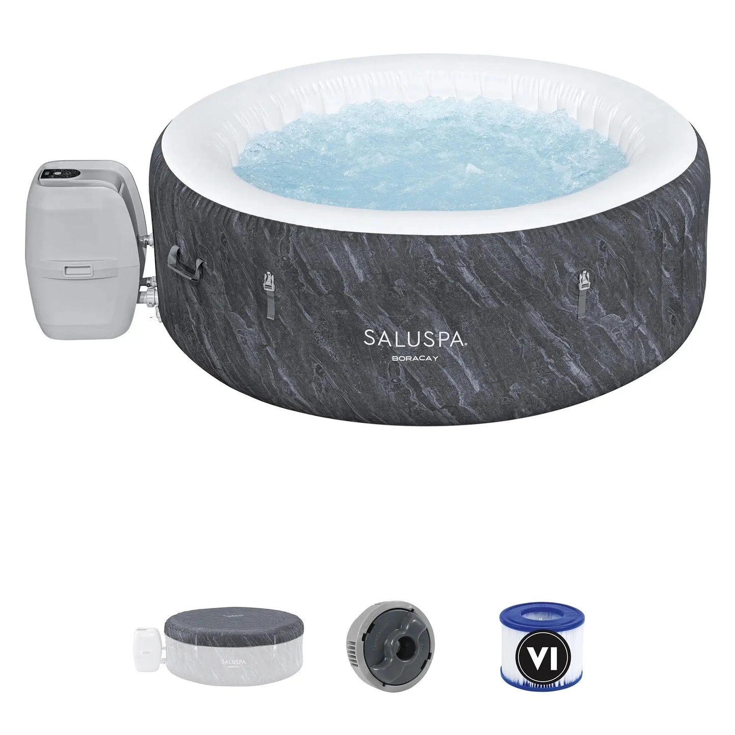 Boracay round 2-4 Adults Inflatable Hot Tub